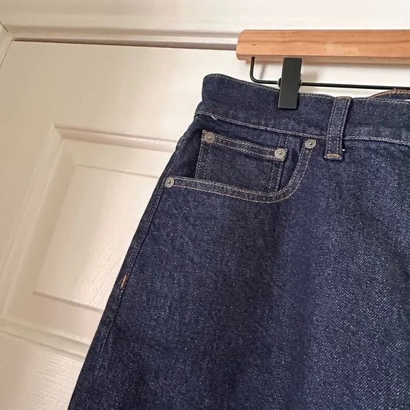 Madewell Darkwash 90’s Staright Leg Jean - Picture 4 of 10